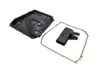 Placa del cárter de la transmisión, filtro de aceite y junta del cárter. Porsche Macan - 0B5325429E, 9A732137100, 0B5321361C - 100 135 0114/SK, 100 135 0114/XK